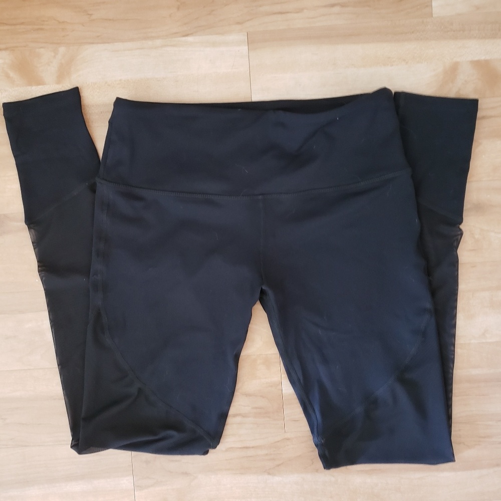 Electric Yoga sheer panel leggings M